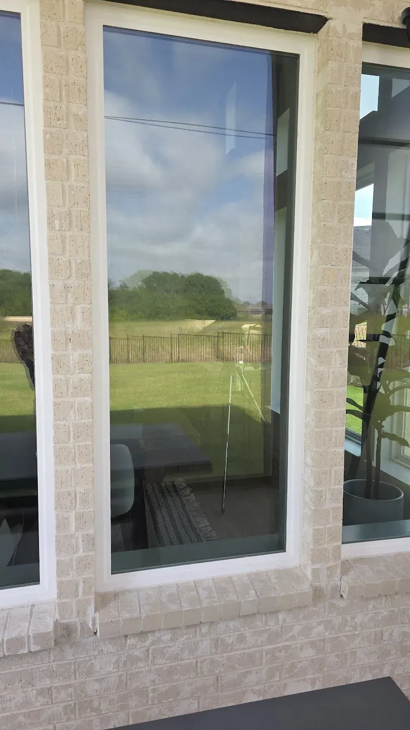 Crystal-clear replacement insulated glass unit installed in an existing frame